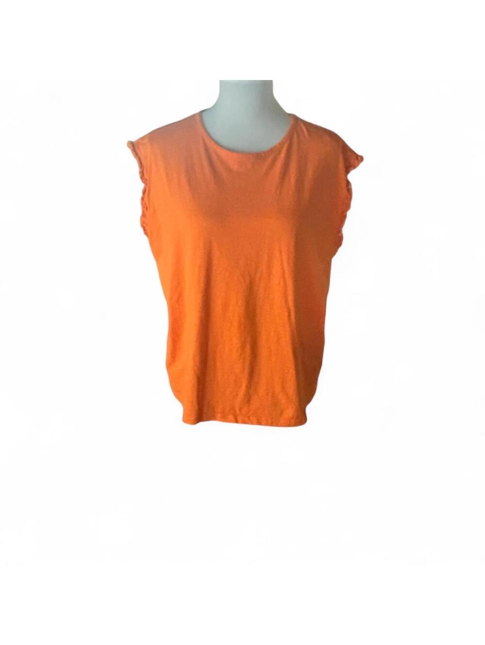 Boden orange cotton top Size 12